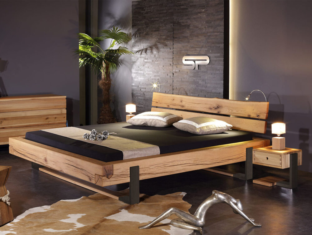 Sprenger Bett Kufen-Balken Bett